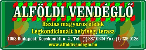 ALFÖLDI VENDÉGLŐ