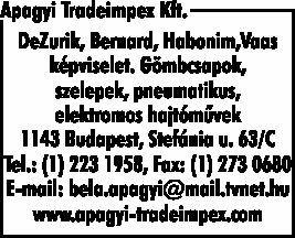 APAGYI TRADEIMPEX KFT.