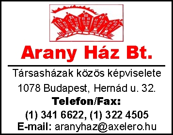 ARANY HÁZ BT.