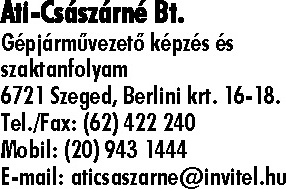 ATI-CSÁSZÁRNÉ BT.