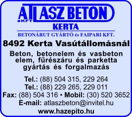 ATLASZ BETON KFT.