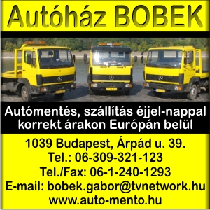 AUTÓHÁZ BOBEK