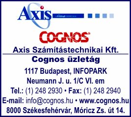 AXIS SZÁMÍTÁSTECHNIKAI KFT.-COGNOS ÜZLETÁG