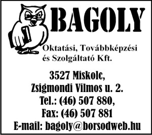 BAGOLY OKTATÁSI TOVÁBBKÉPZÉSI ÉS SZOLGÁLTATÓ KFT.