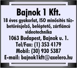 BAJNOK 1 KFT.