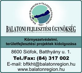 BALATONI FEJLESZTÉSI ÜGYNÖKSÉG