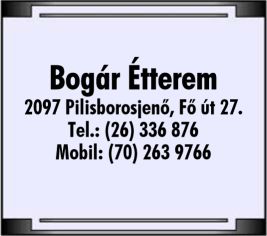 BOGÁR ÉTTEREM