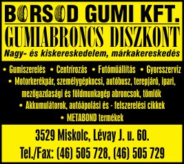 BORSOD GUMI KFT.