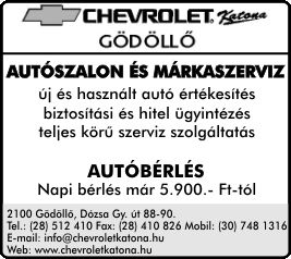 CHEVROLET KATONA