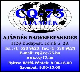 CQ-73 AJÁNDÉK NAGYKERESKEDÉS