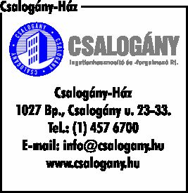 CSALOGÁNY-HÁZ