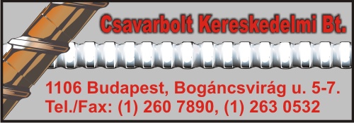 CSAVARBOLT KERESKEDELMI BT.