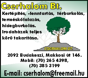 CSERHALOM BT.