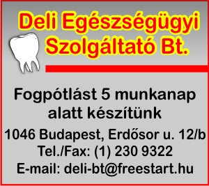 DELI EGÉSZSÉGÜGYI SZOLGÁLTATÓ BT.