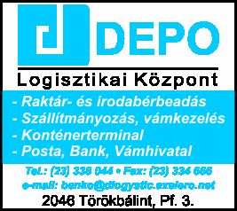 DEPO LOGISZTIKAI KÖZPONT KFT.