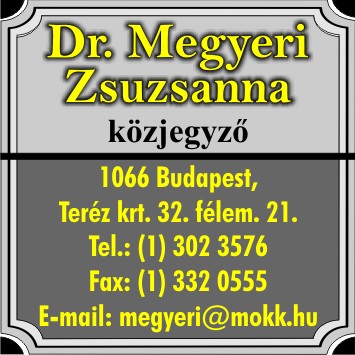 DR. MEGYERI ZSUZSANNA
