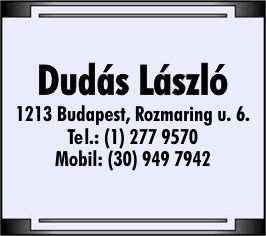 DUDÁS LÁSZLÓ