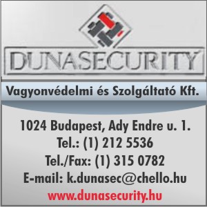 DUNASECURITY VAGYONVÉDELMI ÉS SZOLGÁLTATÓ KFT.