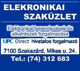 ELEKTRONIKAI SZAKÜZLET