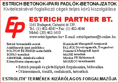 ESTRICH PARTNER BT.