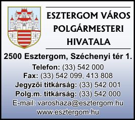 ESZTERGOM VÁROS POLGÁRMESTERI HIVATALA