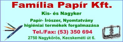 FAMÍLIA PAPÍR KFT.