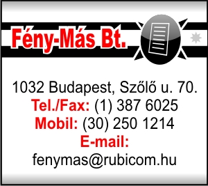 FÉNY-MÁS BT.