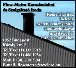 FLOW-METRO KERESKEDELMI ÉS SZOLGÁLTATÓ IRODA