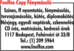 FOOLFOX COPY FÉNYMÁSOLÓ