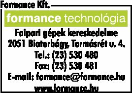 FORMANCE KFT.