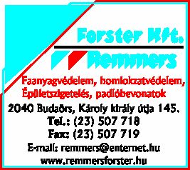 FORSTER KFT.