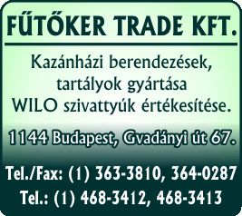 FŰTŐKER TRADE KFT.