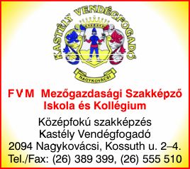 FVM MEZŐGAZDASÁGI SZAKKÉPZŐ ISKOLA ÉS KOLLÉGIUM