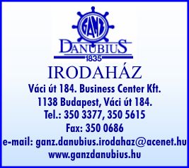 GANZ DANUBIUS IRODAHÁZ