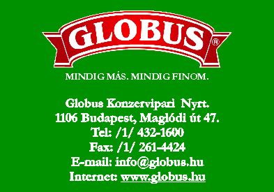 GLOBUS KONZERVIPARI RT.