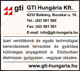 GTI HUNGÁRIA KFT.