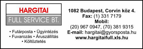 HARGITAI FULL SERVICE BT.