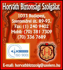 HORVÁTH BIZTONSÁGI SZOLGÁLAT