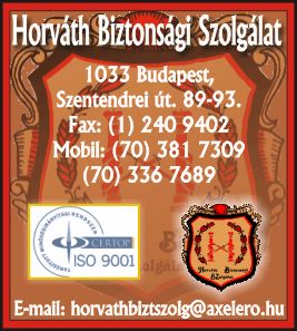 HORVÁTH BIZTONSÁGI SZOLGÁLAT