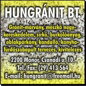 HUNGRÁNIT BT.