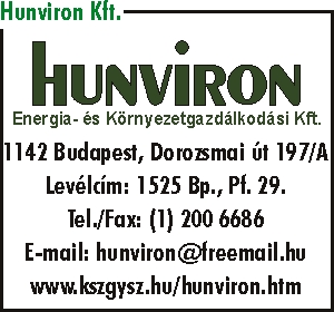 HUNVIRON KFT.