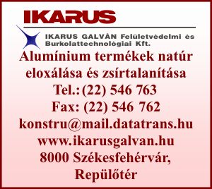 IKARUS GALVÁN FELÜLETVÉDELMI ÉS BURKOLATTECHNOLÓGIAI KFT.