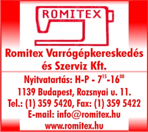 INFRASZAUNA GYÁRTÓ ÉS FORGALMAZÓ - ROMITEX KFT.