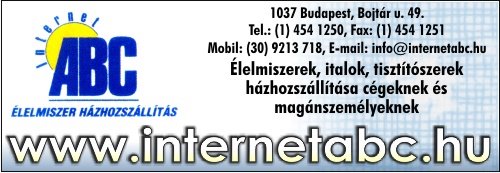 INTERNET ABC ÉLELMISZER HÁZHOZSZÁLLÍTÁS