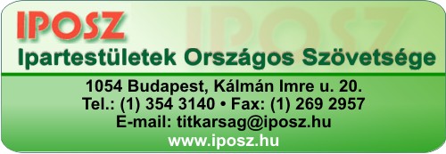 IPARTESTÜLETEK ORSZÁGOS SZÖVETSÉGE - IPOSZ