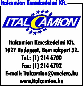 ITALCAMION KERESKEDELMI KFT.