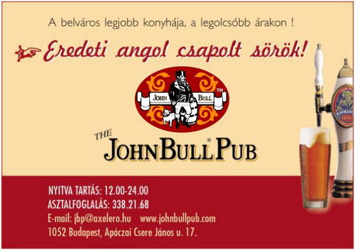 JOHN BULL PUB