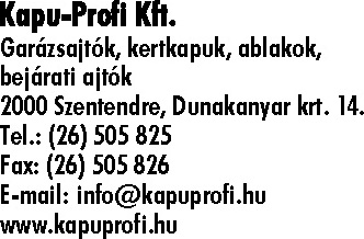 KAPU-PROFI KFT.