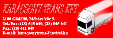 KARÁCSONY TRANS KFT.