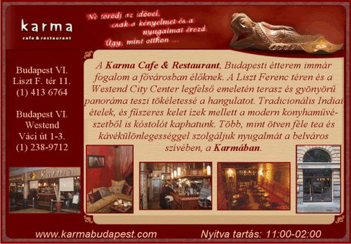 KARMA CAFÉ ÉS RESTAURANT